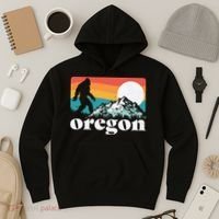Oregon Pride Bigfoot Mountains Hoodie thumb 3