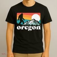Oregon Pride Bigfoot Mountains T-Shirt thumb 3