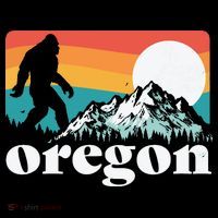 Oregon Pride Bigfoot Mountains Coaster thumb 2