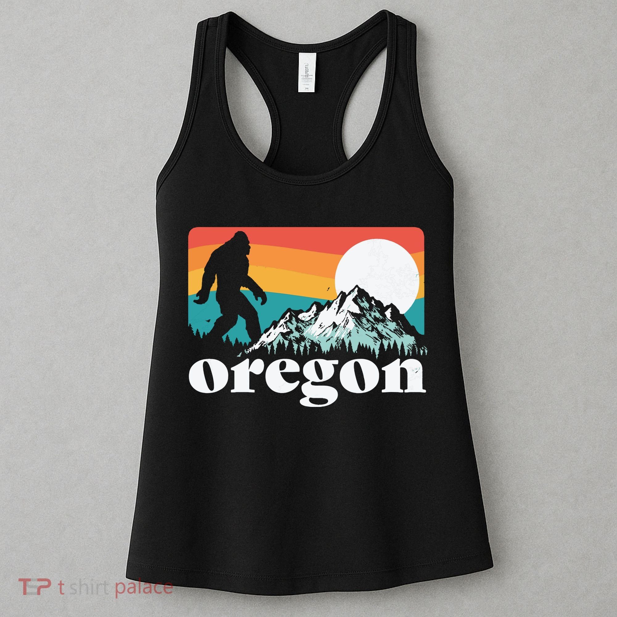 Oregon Pride Bigfoot Mountains Women's Tank Top