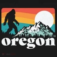 Oregon Pride Bigfoot Mountains Toddler Hoodie thumb 2