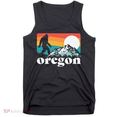 Oregon Pride Bigfoot Mountains Tank Top