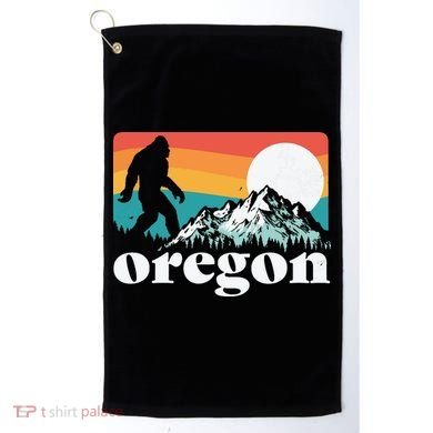 Oregon Pride Bigfoot Mountains Golf Towel