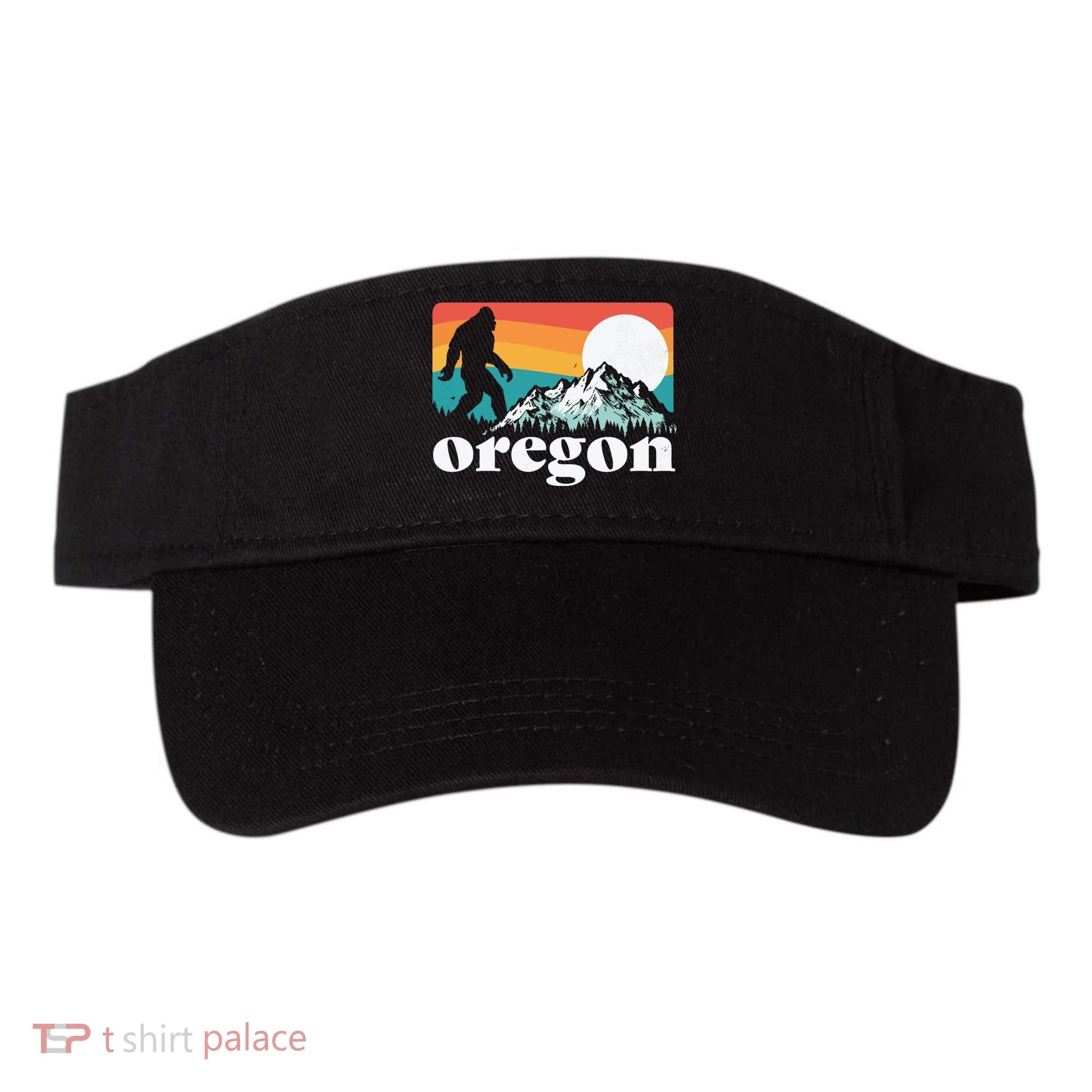Oregon Pride Bigfoot Mountains Visor