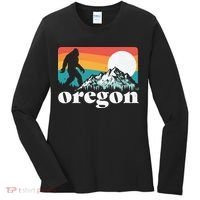 Oregon Pride Bigfoot Mountains Women's Long Sleeve Shirt thumb 0