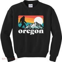 Oregon Pride Bigfoot Mountains Kids Sweatshirt thumb 0