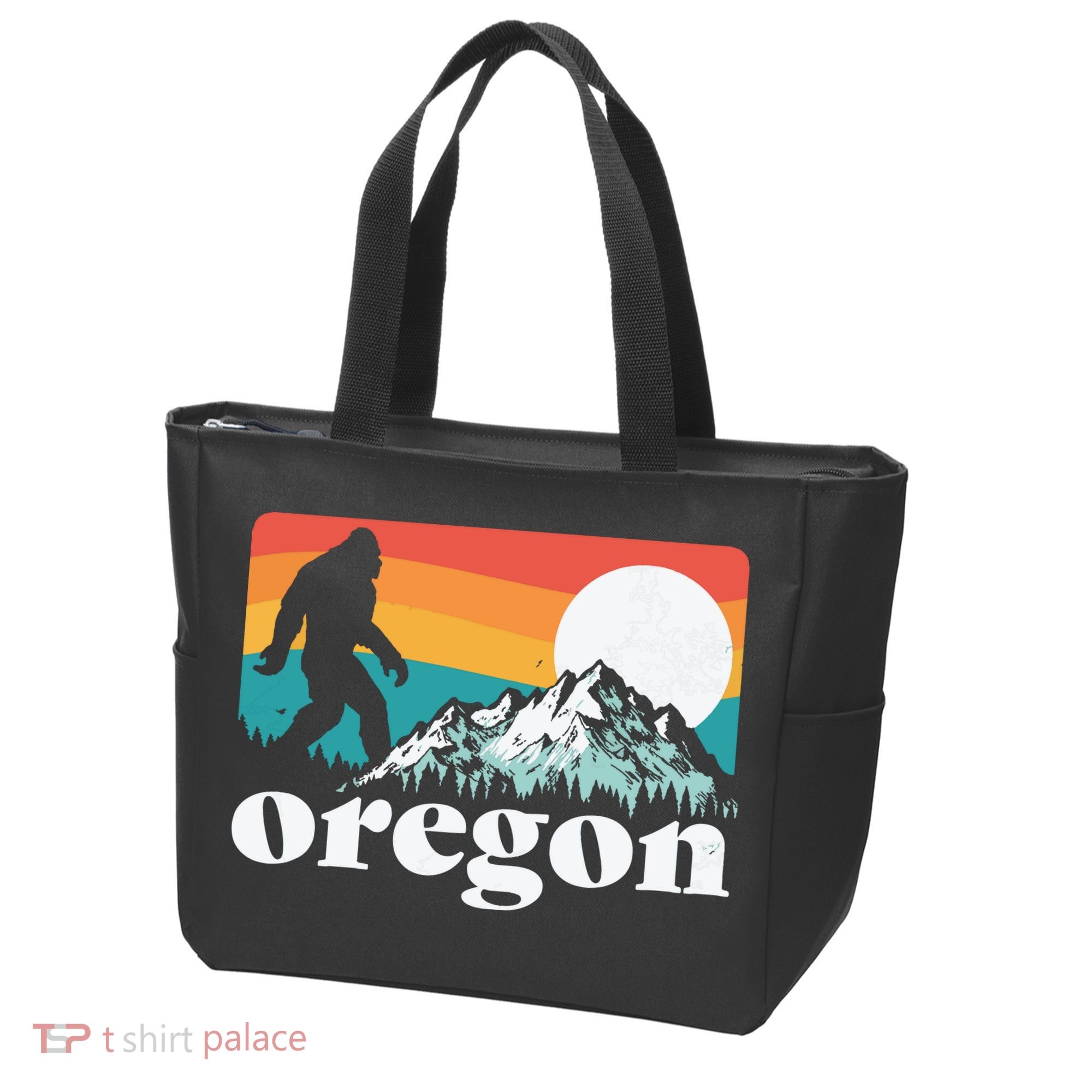 Oregon Pride Bigfoot Mountains Tote Bag