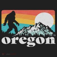 Oregon Pride Bigfoot Mountains Women's Sweatshirt thumb 2