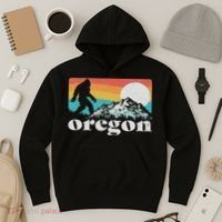 Oregon Pride Bigfoot Mountains Hoodie thumb 3