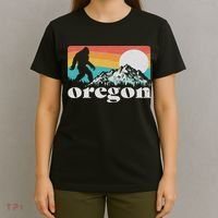 Oregon Pride Bigfoot Mountains T-Shirt thumb 4