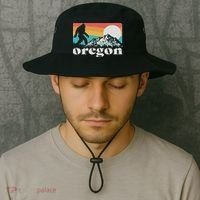 Oregon Pride Bigfoot Mountains Bucket Hat thumb 2