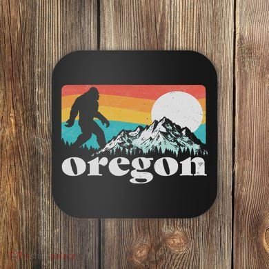 Oregon Pride Bigfoot Mountains Coaster