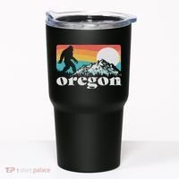 Oregon Pride Bigfoot Mountains Tumbler thumb 0