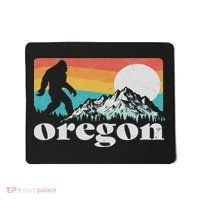 Oregon Pride Bigfoot Mountains Mousepad thumb 0