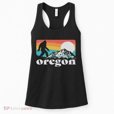 Oregon Pride Bigfoot Mountains Women's Tank Top