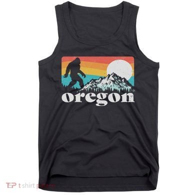 Oregon Pride Bigfoot Mountains Tank Top