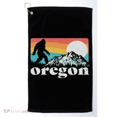 Oregon Pride Bigfoot Mountains Golf Towel