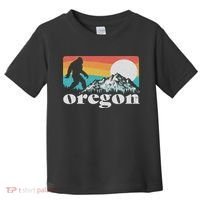 Oregon Pride Bigfoot Mountains Toddler T-Shirt thumb 0