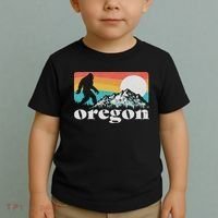 Oregon Pride Bigfoot Mountains Toddler T-Shirt thumb 2