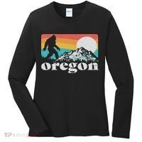 Oregon Pride Bigfoot Mountains Women's Long Sleeve Shirt thumb 0