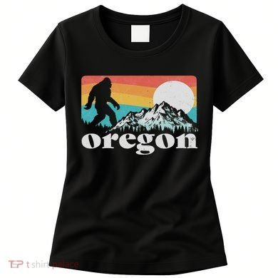 Oregon Pride Bigfoot Mountains Women's T-Shirt