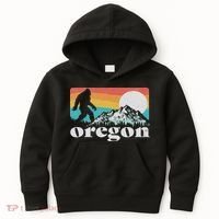 Oregon Pride Bigfoot Mountains Kids Hoodie thumb 0