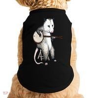 Opossum Playing Banjo Guitar Possum Live Weird Trash Kitty Doggie Tank thumb 0