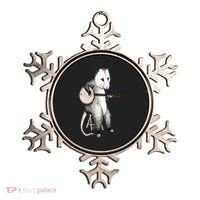 Opossum Playing Banjo Guitar Possum Live Weird Trash Kitty Ornament thumb 0