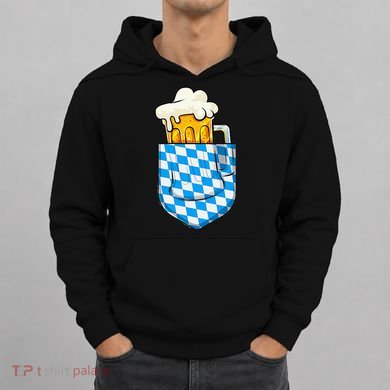 Oktoberfest Pocket Bavarian Beer Prost German Funny German Hoodie