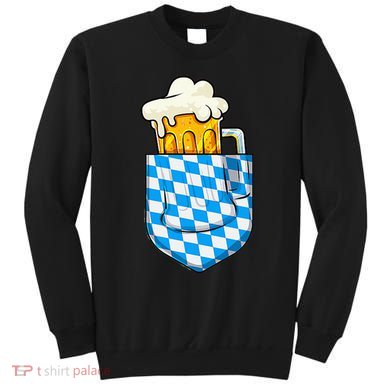 Oktoberfest Pocket Bavarian Beer Prost German Funny German Sweatshirt