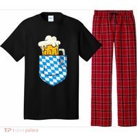 Oktoberfest Pocket Bavarian Beer Prost German Funny German Pajama Set thumb 0
