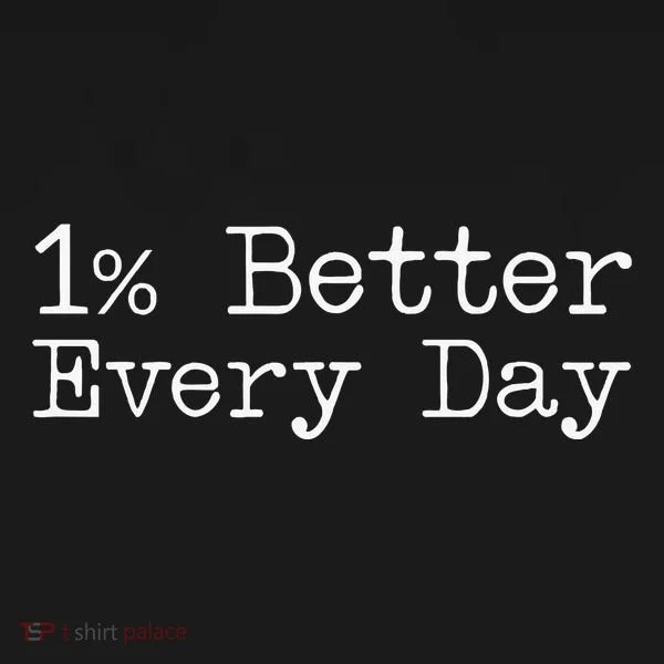 One Percent Better Every Day Bucket Hat