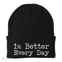 One Percent Better Every Day Beanie thumb 0