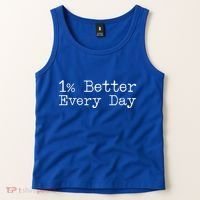 One Percent Better Every Day Tank Top thumb 2