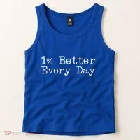 One Percent Better Every Day Tank Top thumb 2