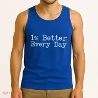 One Percent Better Every Day Tank Top thumb 3