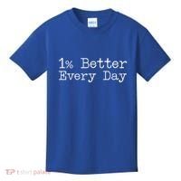 One Percent Better Every Day Kids T-Shirt thumb 0