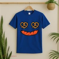 Oktoberfest Pretzel Bratwurst German Costume T-Shirt thumb 2