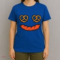 Oktoberfest Pretzel Bratwurst German Costume T-Shirt thumb 4