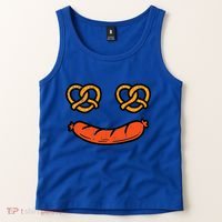 Oktoberfest Pretzel Bratwurst German Costume Tank Top thumb 2
