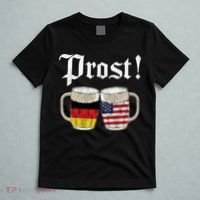 Oktoberfest Holiday Prost Beer German American Flag T-Shirt thumb 5