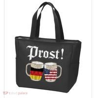 Oktoberfest Holiday Prost Beer German American Flag Tote Bag thumb 3