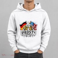 Oktoberfest Prost Bavarian Festival Munich Beer Hoodie thumb 0