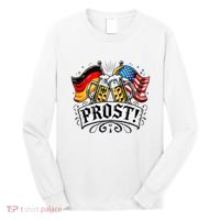 Oktoberfest Prost Bavarian Festival Munich Beer Long Sleeve Shirt thumb 0