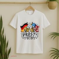 Oktoberfest Prost Bavarian Festival Munich Beer T-Shirt thumb 2