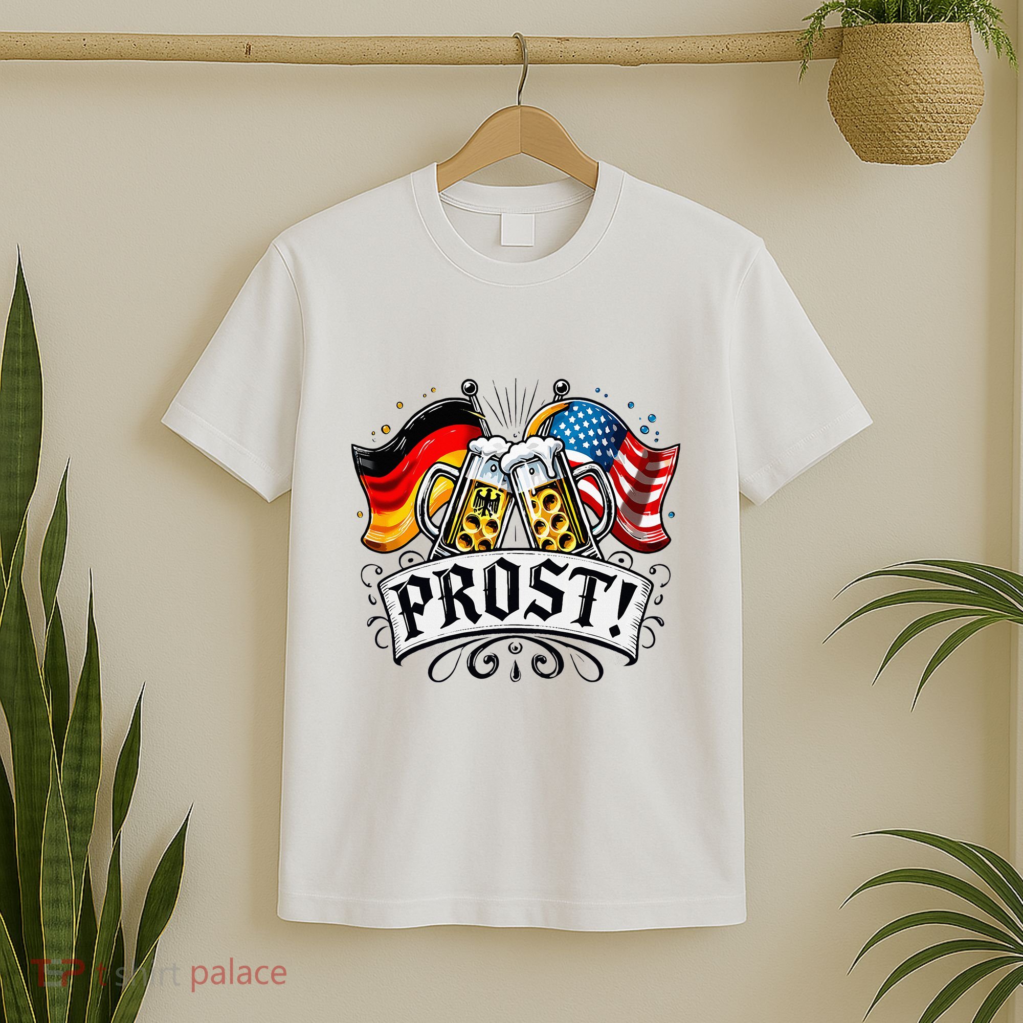 Oktoberfest Prost Bavarian Festival Munich Beer T-Shirt