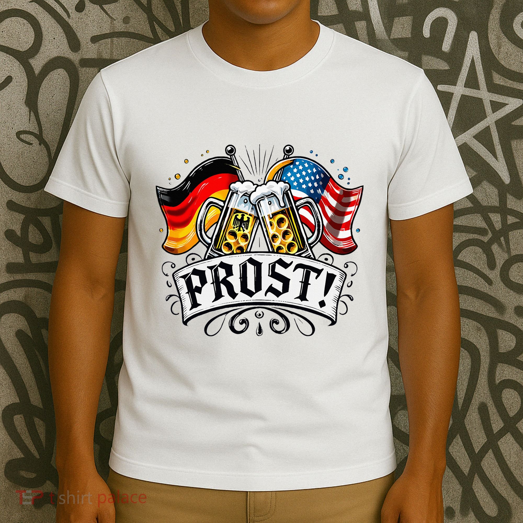 Oktoberfest Prost Bavarian Festival Munich Beer T-Shirt