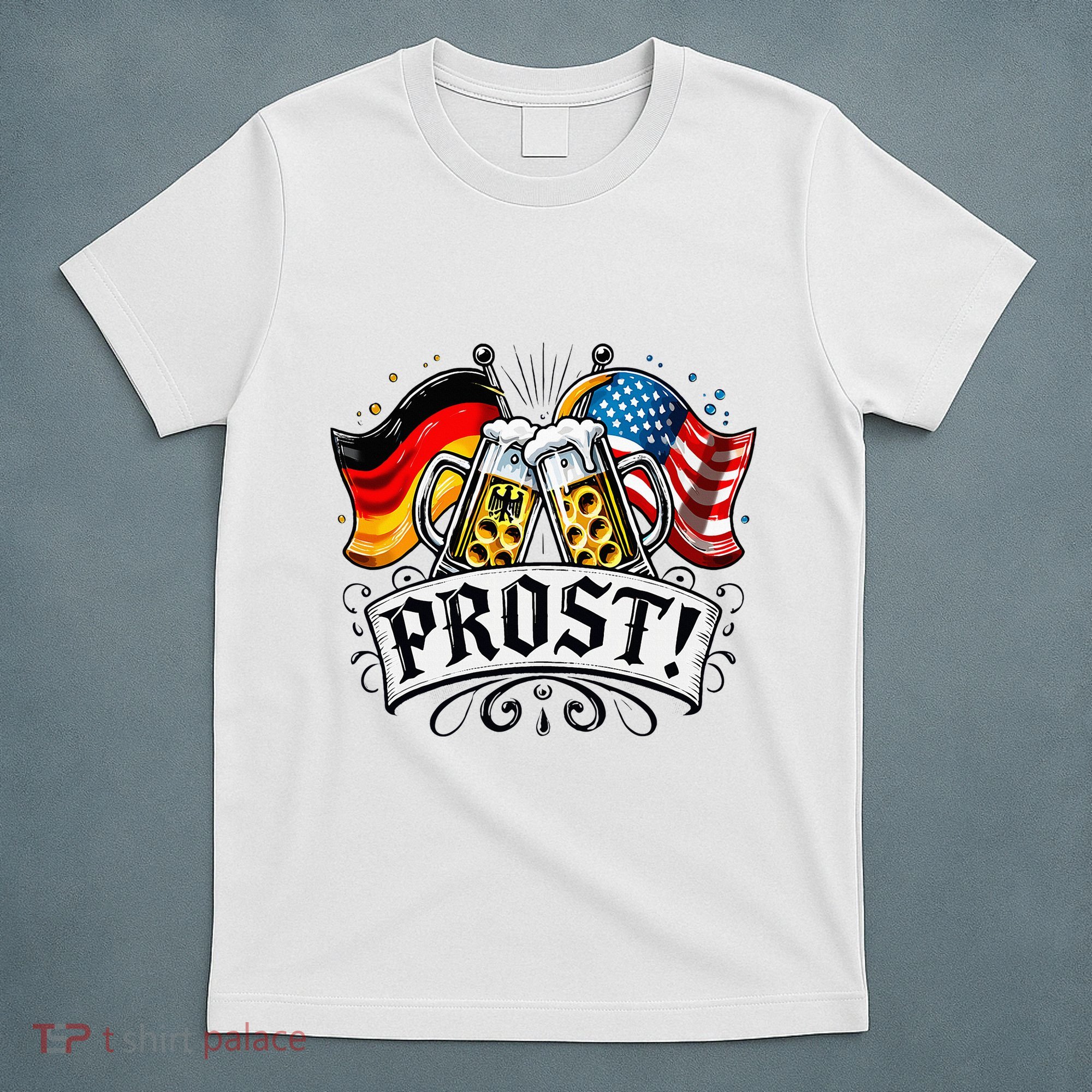 Oktoberfest Prost Bavarian Festival Munich Beer T-Shirt