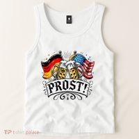 Oktoberfest Prost Bavarian Festival Munich Beer Tank Top thumb 2