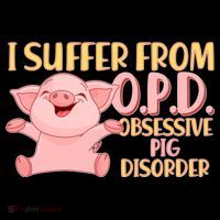 OPD: Obsessive Pig Disorder Long Sleeve Shirt thumb 2